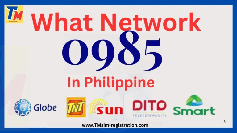 0985 What Network