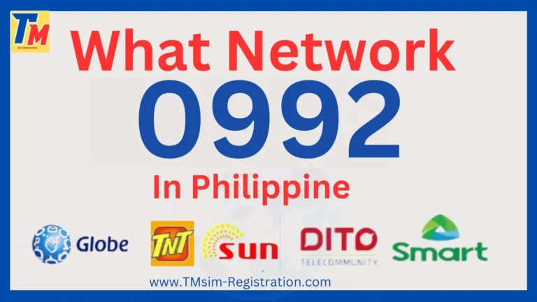 0992 What Network Philippines