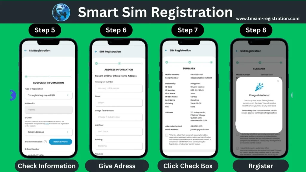 Smart SIM Registration via GigaLife App